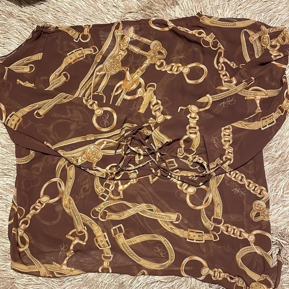 BABY Phat Cold Shoulder Mesh Top sz 3X - Picture 11 of 11